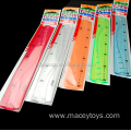 Flexible plastic ruler 15/20/30 cm school stationery